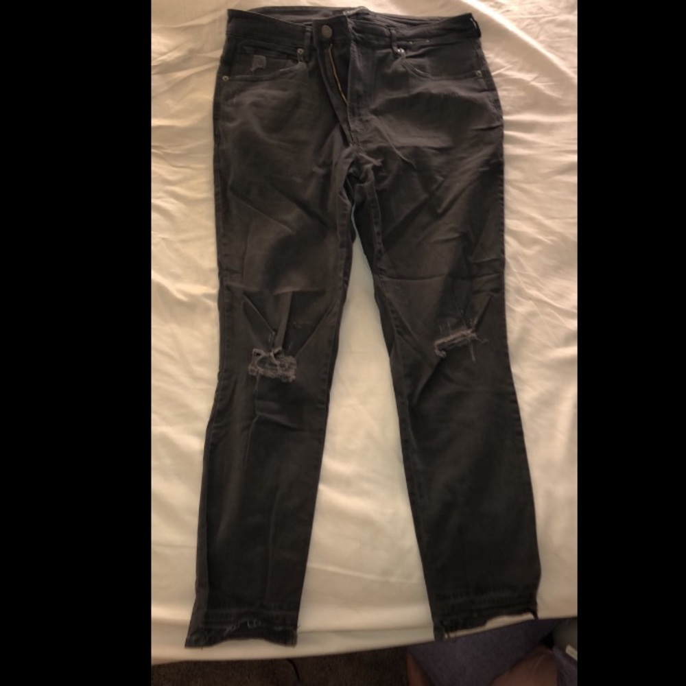 Express ripped jeans